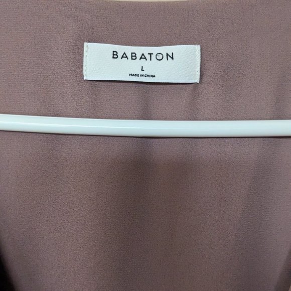 Aritzia Babaton Optima Dress in Shadow Mauve Size L - Picture 5 of 14